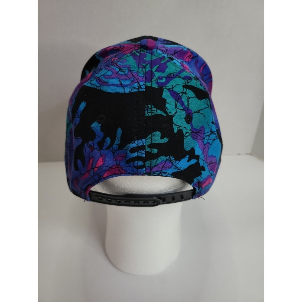 Purple Pattern Snapback Hat - Picture 7 of 9